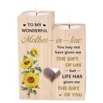 Mother in Law Gifts, Candlestick - Gifts for Mother in Law, Christmas Mothers Day Birthday Gifts for Mother in Law