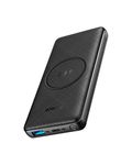 ANKER PowerCore III 10,000 mAh Wireless Portable Charger with Qi-Certified 10W Wireless Charging and 18W USB-C Quick Charge for iPhone 15/15 Plus/15 Pro/15 Pro Max, iPhone 14 Series, iPad, AirPods