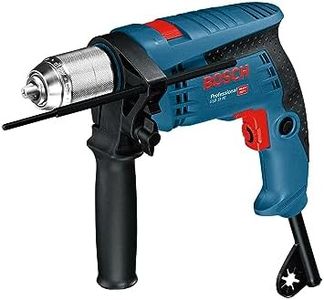 Bosch Professional GSB 13 RE Hammer Drill (Power 600 Watt, Includes Depth Stop 210 mm, Keyless Chuck 13 mm)