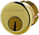 Mortise 1.6" x 4.3" Cylinder Finish: Lifetime Polished Brass