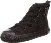 Converse Child All Star N Z HI Sneakers, Classic Kids', Black Monochrome, 20.0 cm