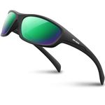 RIVBOS Polarized Sports Sunglasses Driving shades For Men TR90 Unbreakable Frame RB831(RB832)