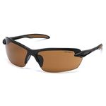Carhartt Spokane Lightweight Half-Frame Safety Glasses Sandstone Bronze Polarized Lens
