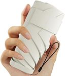 Windproof Mini Travel Folding Umbrella - UPF 50+ Sun & Rain Protection, Small Compact Lightweight Design Fits in Pocket or Bag, Eco-Friendly Fabric Wallet Umbrella for Commuter, Men Women Boys Girls