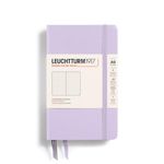 LEUCHTTURM1917 368146 Notebook Pocket (A6), Hardcover, 187 Numbered Pages, Lilac, Dotted