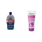 Nair Men Hair Remover Cream for Chest, Back, legs & arms, 312 Grams & Hair Removal Crème for Coarse Hair with Grape Seed Oil, 200-ml