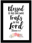 AR Creative Blessed Is From Above Bible Verse Photo Framed Wall Poster, Bible Quotes Print with Frame, Home, Office Decor, Bible Quotes Poster (13.6 inch x 10.2 inch)