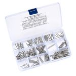 Cotter Pins Assortment Set, Stainless Steel Cotter Pins, R Clips Split Pins, Assorted Clip Key Fastener Fitting Panel Cotter Pins Kit for Automotive, Mechanics, Car Garage, Workshop(150 Pcs)