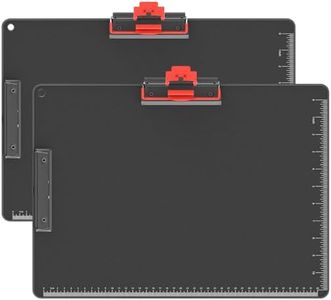 Clipboards with Pen Holder A3 Size 11 x 17 Inch (2 Pack) Aluminum Protection Edge Clip Board for Classrooms, Offices, School, Doctor, Coaches [Upgraded Clip]