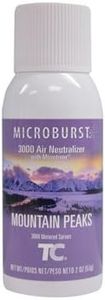 Rubbermaid Commercial Microburst 3000 Refill, Mountain Peaks, 2 Oz Aerosol Spray, 12/Carton