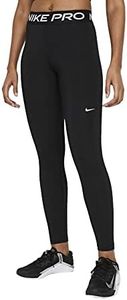 Nike Women's Pro 365 Tight, Small, Black/White