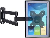 FORGING MOUNT TV Wall Mount - Wall Mount TV Bracket for 14-32 Inch, Full Motion TV Mount with Adjustable Tilt Swivel, Single Stud Perfect Design, Max VESA 100x100mm up to 15kg