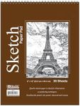 BAZIC Products Sketch Pad 30 Sheets