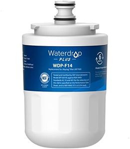 Waterdrop Plus UKF7003 Refrigerator Water Filter, Replacement for Maytag UKF7003, UKF7002AXX, Whirlpool EDR7D1, UKF7003AXX, UKF7002, 7003AXXP, UKF7001AXX, UKF6001AXX, UKF5001, NSF 401&53 Certified