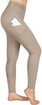 beroy Horse Riding -Pants Women Equestrian-Breeches - Ladies Training Horseback Riding Tights Full Seat Silicone Pockets