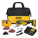 DEWALT DCS356D1 20V XR Variable Speed Oscillating Multi-Tool Kit