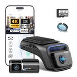 Thinkware U3000 PRO 4K Dash Cam Front and Rear Camera (LTE Compatible) – 4K Front & 2K Rear Dual Recording, Sony STARVIS 2, Radar Parking Mode, Super Night Vision 4.0, GPS, Wi-Fi, Bluetooth