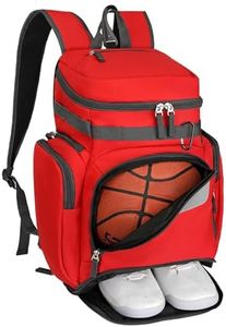 Goloni Basketball Backpack,Large Sports Bag with Ball Compartment & Shoe Compartment, Best for Basketball, Soccer, Volleyball,Gym, Travel