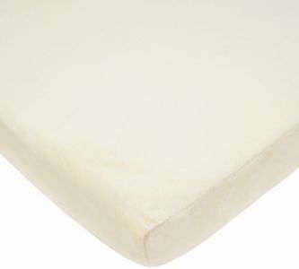 American Baby Company Heavenly Soft Chenille Fitted Pack N Play Playard Sheet 27" x 39", Warm and Cozy Chenille Pack and Play Sheet, Cream, for Boys and Girls, Fits Most Mini Crib Mattresses