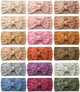 jollybows 18pcs Baby Nylon Headbands Hair Bow Elastics Hairbands Hair Accessories for Baby Girls Newborn Infant Toddlers Kids…