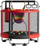 ZCMHAXJ 55" Trampoline for Kids wit