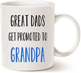 MAUAG Funny Grandpa Coffee Mug, Gre