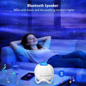 Galaxy Star Projector with Bluetooth Speaker – Night Light for Kids