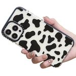 LOLAGIGI for iPhone 11 Case for Women, Cute Clear Cow Animal Print Girly Design Kawaii Aesthetic Cartoon Pattern for Girls Teens Soft TPU Case Cover for iPhone 11 (6.1")