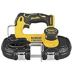 DEWALT 12V MAX XTREME Compact Bandsaw Brushless, 1-3/4 in Portable Saw, For Pipe, Rebar, Rod (DCS375B) (Tool Only)