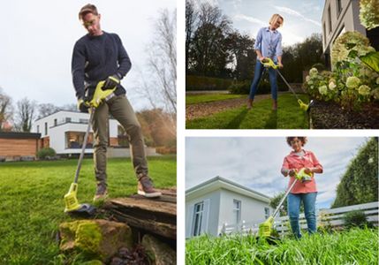18V ONE+ Cordless Lawnmower & Trimmer Kit – Battery Powered