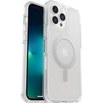 OtterBox Symmetry+ Clear Case for iPhone 13 Pro Max/iPhone 12 Pro Max for MagSafe, Shockproof, Drop proof, Protective Thin Case, 3x Tested to Military Standard, Antimicrobial Protection, Clear