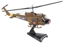 Daron Worldwide Trading Postage Stamp Uh-1 Huey Medevac Us Army Vehicle 1 87 Scale,Multi