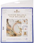 DMC Soluble Canvas, Polyvinyl, White, 22 x 0,2 x 20 cm