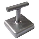 EVEREST MAGNETICS - Carbon Steel - T - Type Lifting Magnet - 45 KG High Power Capacity - For Lifting Flat Iron Plates/Sheets