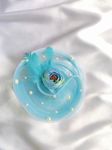 Trend By Kimaayra Hair Fascinator Alligator clip for Women and Girls, Gift for her, Gift for women (Sky Blue Flower)