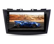 Modorwy Maruti Swift 2011 9inch 1280P HD IPS Car Android Display with Gorilla Glass | Double Din Car Stereo | Android 12 | 2GBRAM/32GBROM Multimedia Player with AHD Camera, Dashboard Frame & Socket