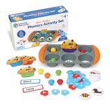 Learning Resources Mini Muffin Phonics Activity Set, 70 Pieces, Ages 4+, Preschool Toys, Preschool Learning Activities, Kindergarten Toys