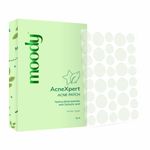 Moody Acnexpert Pimple Patches For Face With Salicylic Acid (0.5%), Hydrocolloid & Green Tea | Hydrocolloid Patch | Acne Removal |Acne Pimple Patch | Invisible Facial Stickers |Pimple Remover | Reduces Acne, (36 nos)