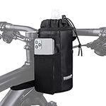 Rhinowalk Bike Handlebar Water Bottle Holder Bag Bicycle Front Insulated Stem Bag Drink Cup Holder