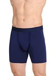 Jockey Men's Underwear Chafe Proof Pouch Cotton Stretch 5" Boxer Brief, Just Past Midnight, Medium