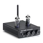 Fosi Audio T20 Stereo Tube Amplifier Headphone Amp Supports aptX HD Mini Hi-Fi Class D Integrated Amp 2.0 CH for Home Speakers