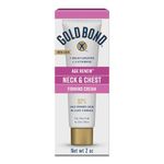 Gold Bond Ultimate Neck & Chest Firming Cream 2 Ounce Moisturizing Lotion With Salicylic Acid, Lasting Hydration, Helps Firm Neck and Chest Skin and Prevent Signs of Premature Aging
