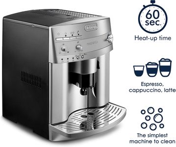 DeLonghi Magnifica Espresso Machine – Silver Coffee Maker