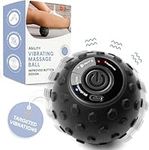 LifePro 4-Speed Vibrating Massage Ball - Revolutionary Lacrosse Ball Deep Tissue Trigger Point Therapy - Vibration Roller Ball for Plantar Fasciitis,Mobility,Myofascial Release Tools -Massage Balls Deep Tissue Yoga Therapy