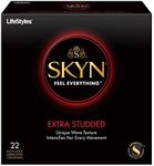 Lifestyles Skyn Extra Studded - 22 