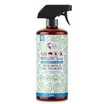 Flea Repellent Spray 200ml | Effective Control of Fleas, Ticks & Mites | Use on Carpets, Pet Beds & Home Furniture | 100% Natural Formula | Long-Lasting Protection | Quick & Easy Application