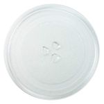 Invero Strong Durable Universal Microwave Turntable Glass Plate with 3 Fixers (245mm)