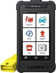LAUNCH Creader Scan Tool CRE-P, Bi-directional Car Diagnostic Scanner, All System OBD2 Scanner, 50+ Relearns & Resets in Optional 56 Car Software, Android Code Reader, AutoVIN, 16G, Wi-Fi Updatable