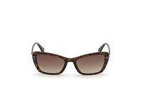 GUESS Women's 0 Sunglasses, Dark Havana, 52