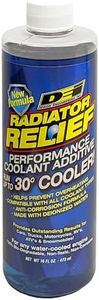 DEI Radiator Relief Coolant Additive Engine Coolant for Cars, Trucks, RVs, Motorcycles & More Radiator Coolant Reduces Engine Temps Up To 30°F 16 oz.